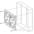 Universal-Montageplatte AC1040 Universal-Montageplatte aus Kunststoff, Universal-10 Zoll, Weiß